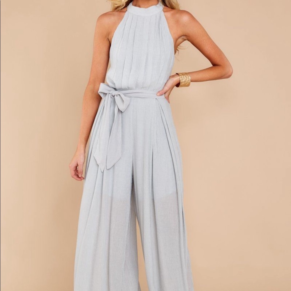 Gray Jumpsuit